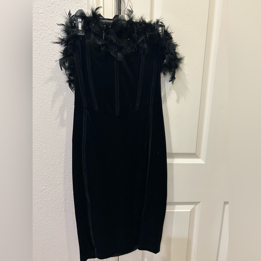 Fashion Nova Black Mini Dress